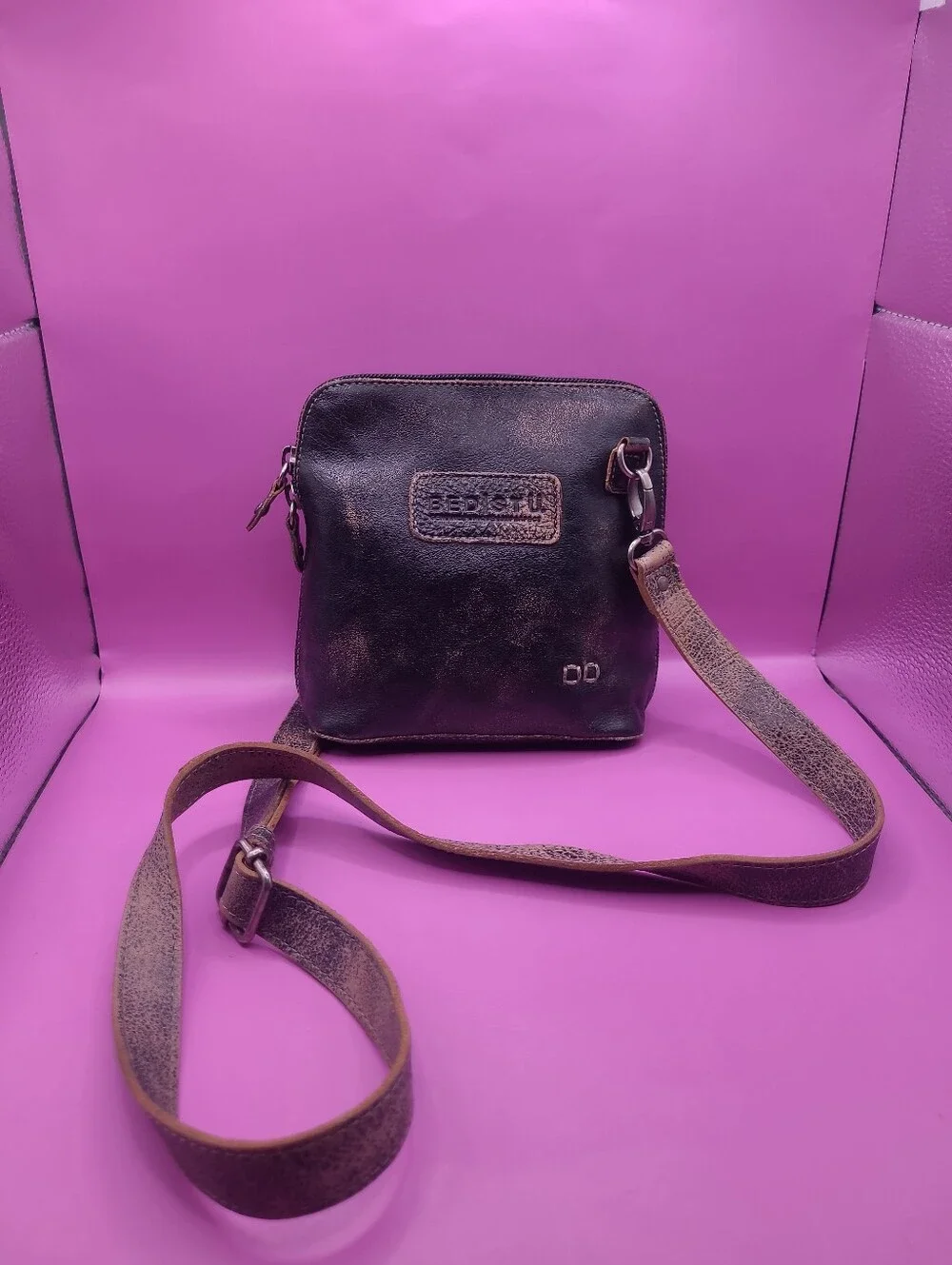 Bed|Stu Ventura Black Hand Washed Handbag Bed Stu Read Description